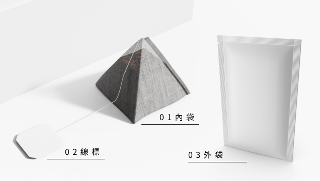 三角立體茶包介紹圖片